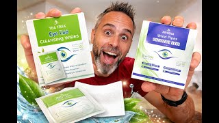BEST Tea Tree Eyelid Wipes