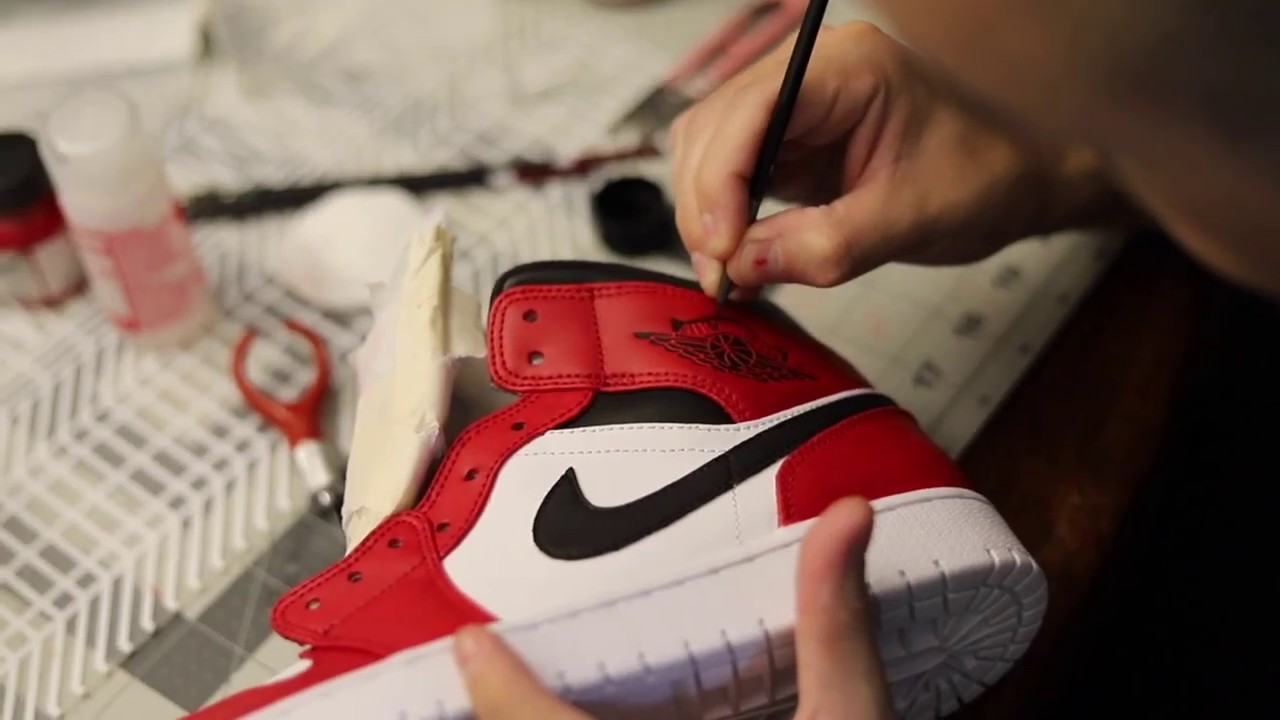 Air Jordan Logo paint - YouTube