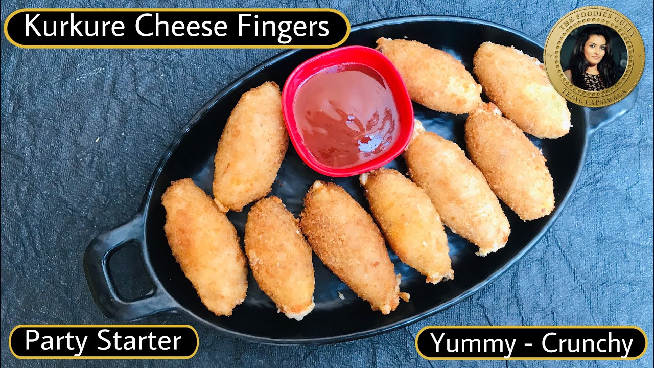 cheese fingers recipe | kurkure veg cheese sticks | evening snacks | mozzarella sticks | cafe style | The Foodies Gully Kitchen