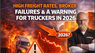 High Freight Rates, Broker Failures & a Warning for Truckers in 2026 | Kevin Rutherford