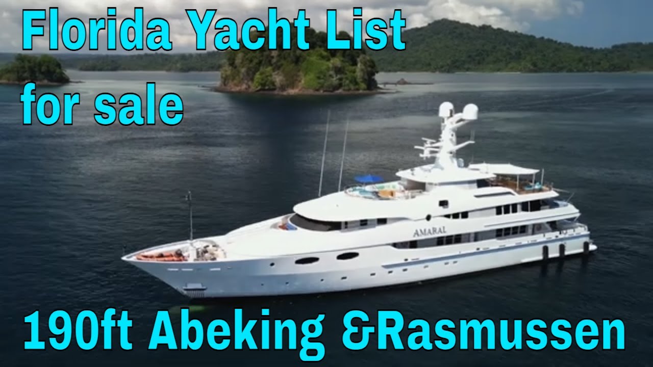 190 ft Custom Abeking &Rasmussen Yacht for sale in Florida