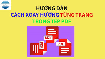 Cách xoay hướng từng trang trong tệp PDF siêu nhanh | VniTeach Channel