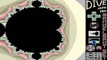 ACORN ARCHIMEDES MANUAL LIVE CONTROLLED DEMO DIVE INTO THE MANDELBROT SET BBC A3000 A 3000