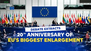 Extracts from the ceremony: 20th anniversary of the 2004 European Union enlargement