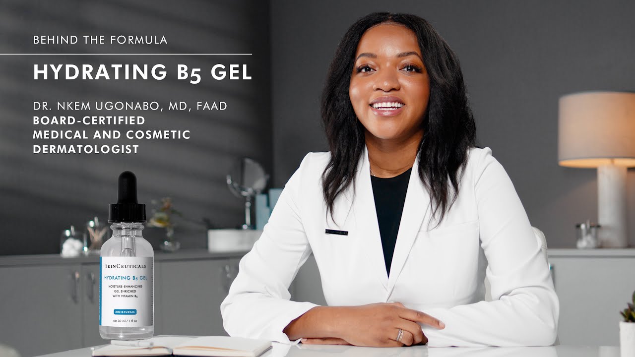 How to Apply SkinCeuticals Hydrating B5 Gel with Dr. Ugonabo - YouTube