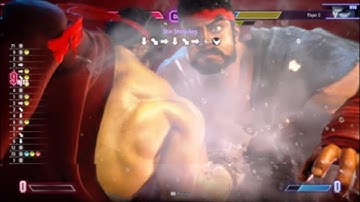RYU SF6 Stun combo Reset options ambiguous setup
