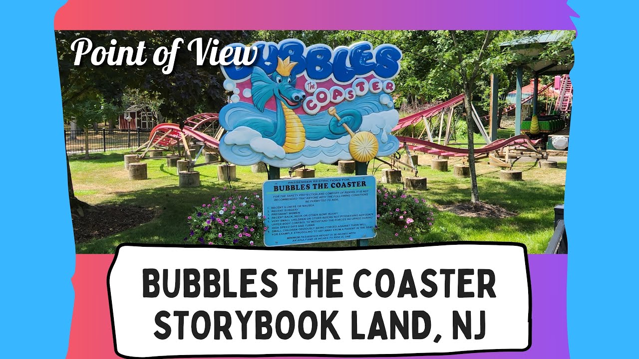 The Magic of Bubbles the Coaster - POV at Storybook Land