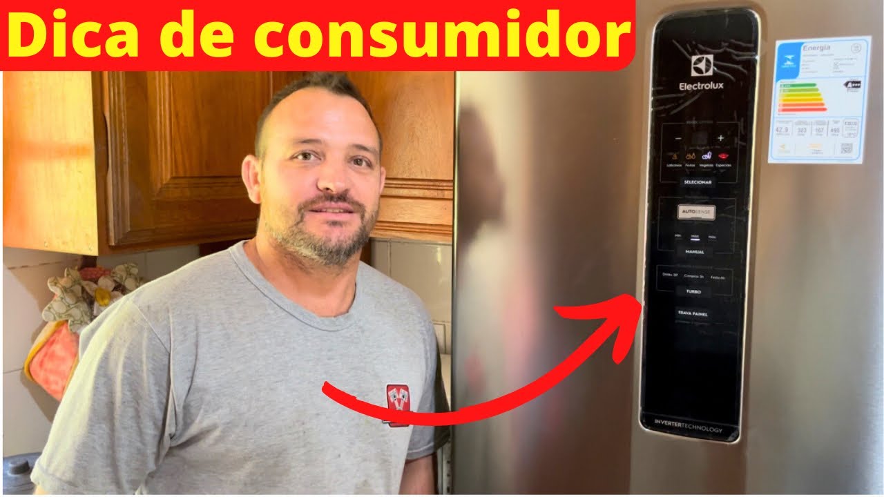 Geladeira nova Electrolux não gela direito - veja esta configuração