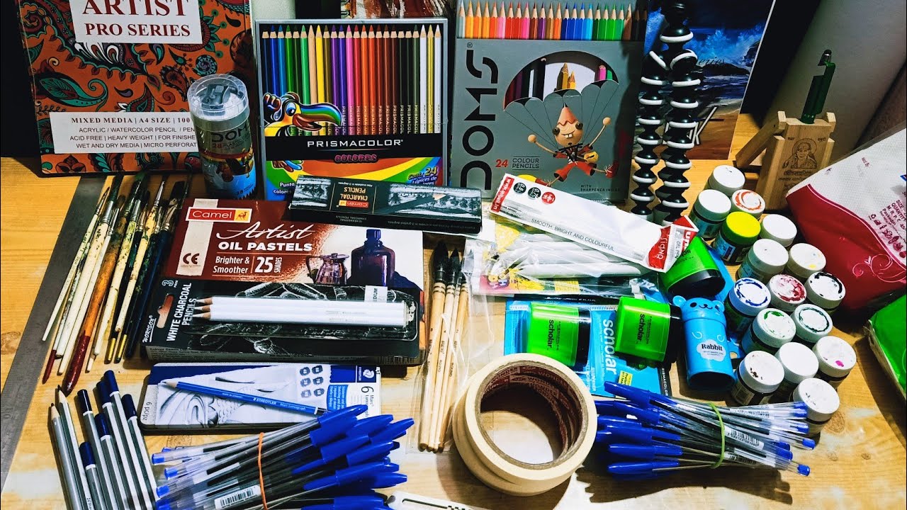 The Ultimate Guide To Oil and Acrylic Painting Supplies For Beginners