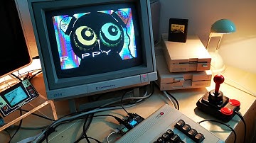 Sidekick64 v0.4: Browsing current CSDB releases using a real 8580 SID and Dual SID-Emu on C64