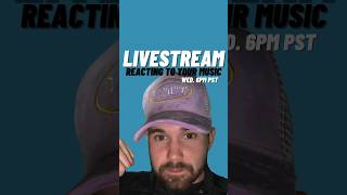 Reacting to your music tonight at 6pm PST! See you there 🧃#livestream