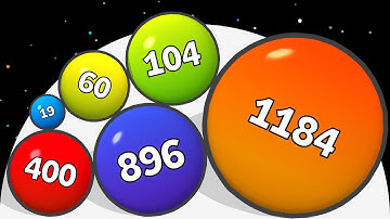 Max Level Number Balls! - PUFF UP Voodoo (Colorful ASMR Gameplay) #12345678910