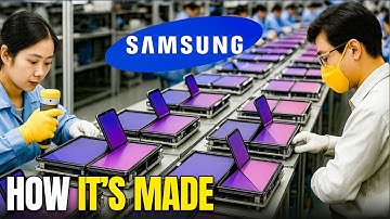 Hoe Samsung zijn opvouwbare telefoons maakt