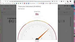 Tuner Feature on SmartMusic screenshot 5