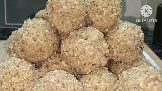 ठंड के मौसम में बनाए ट्रेडिशनल तरीके से गोंद के लड्डू   laddoo @specialfoodieskitchen