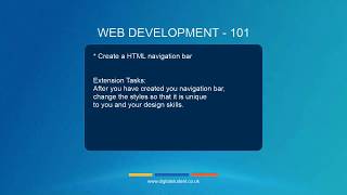 8. Creating a HTML Navigation bar - Digital Student Online School