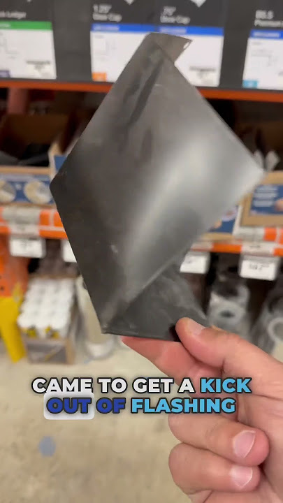 Kick Out Flashing | Small Details that Matter for Best Roof Protection #roofing