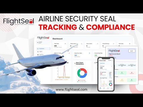 Video thumbnail for FlightSeal: The Future of Airline Security Seal Management & Compliance
