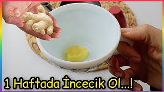 1 Haftada 5 Kilo - Her gün 1 Bardak İçince İncecik Olacaksınız