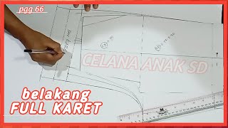 pola celana anak laki laki