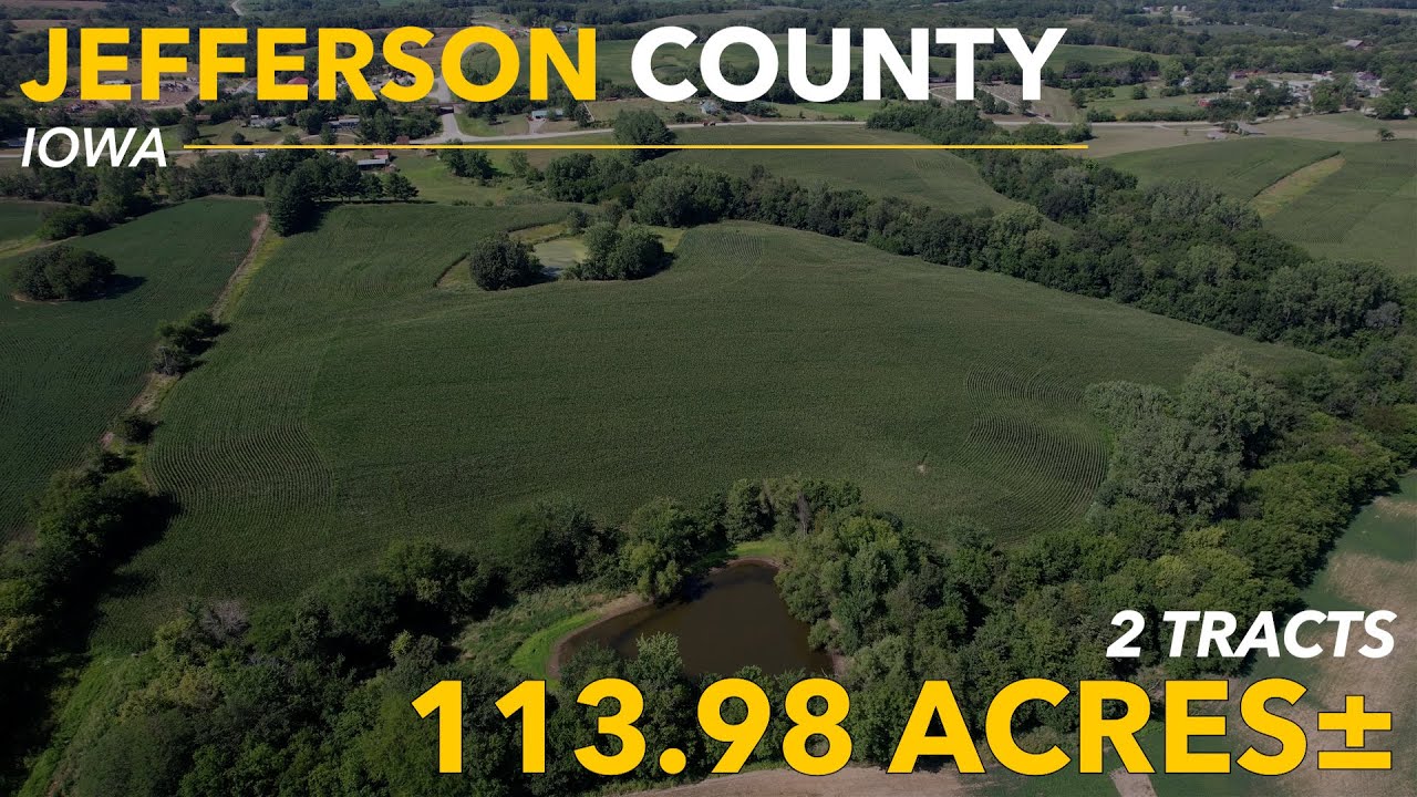 3G, LLC & Hawkeye Land Company Aerial Tour Jefferson County, Iowa
