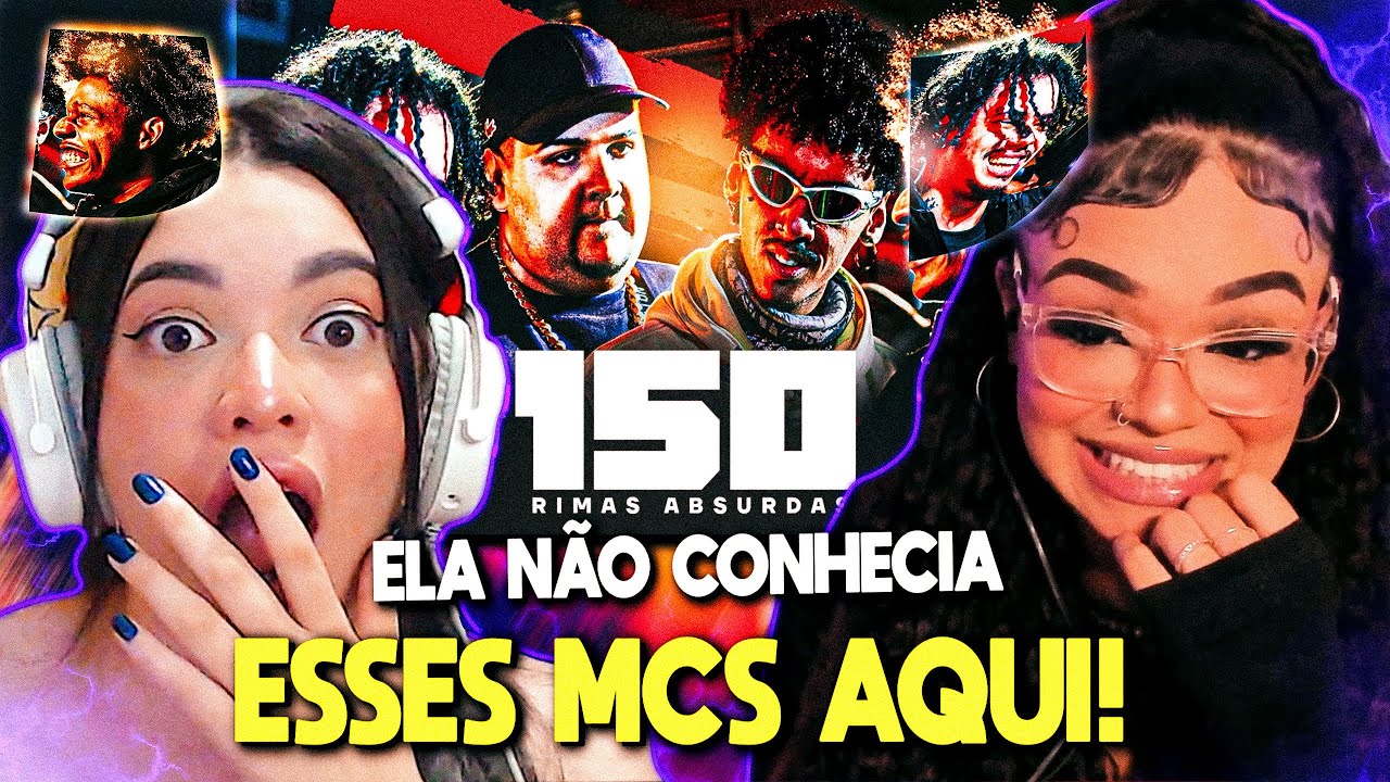 NAT E VIC MV REAGINDO a 150 RIMAS ABSURDAS nas BATALHAS! 🔥