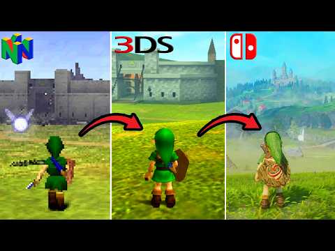 Zelda: Ocarina of Time (2026) vs 3DS vs N64 Comparison (1998 - 2026)