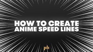 Create Anime Speed Lines in After Effects | PremiumBeat.com