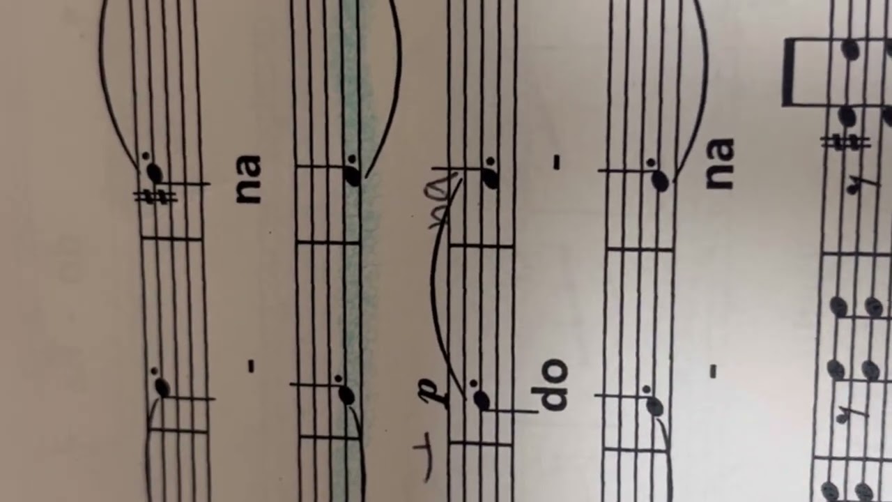 Agnus Dei. 알토 31마디