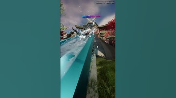 water slide #UE5 #genshin #mmd #genshinimpact #funny