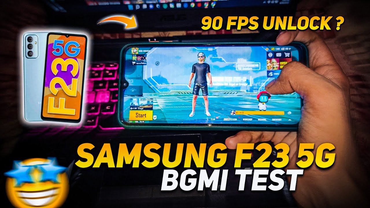 Samsung galaxy F23 Bgmi Test | Samsung galaxy F23 Bgmi Graphics Test