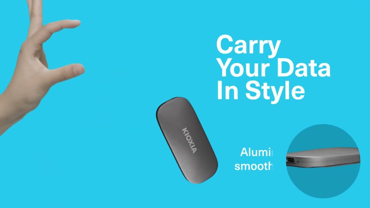 This Is a 1tb Kioxia Exceria Plus Portable Ssd.