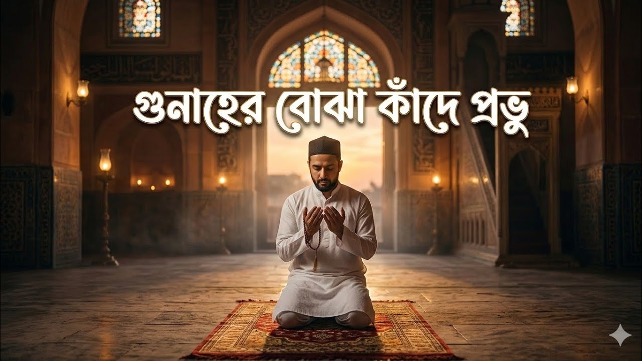 গুনাহের বোঝা কাদে প্রভু gunaher bohza kade provu