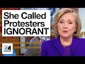 Hillary clinton insults pro palestine students