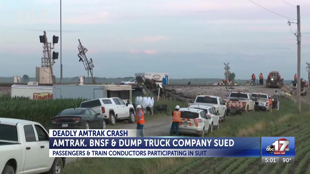 Lawsuits suing BNSF, Amtrak, dump truck company for Mendon train
