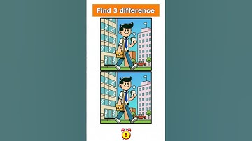 brain task | part 377 | find difference #task #braintest #shorts #braintask #game