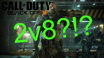 8 vs 2 ?? Sick Gravity Spikes Use!! - Black Ops 3 Multiplayer