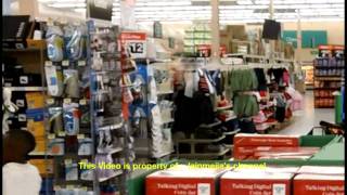 Ghost caught on camera at Walmart.