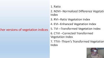 GIS Lecture9_ NDVI