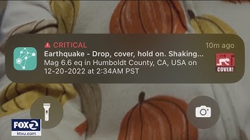MyShake App wakes people far away from the quake