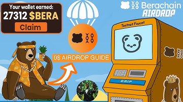 Berachain Crypto Airdrop Testnet Tutorial - (Complete Step-by-Step Guide)