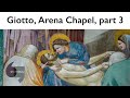 Giotto, The Lamentation, Arena Chapel, part 3 (of 4)