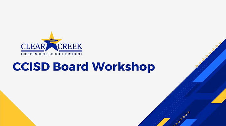 Clear Creek ISD Board of Trustees - Workshop Meeting - November 10, 2025 - 5:00 p.m.