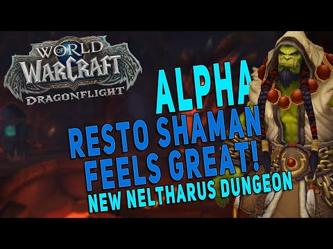 Resto Shaman NEW Talents & Dungeon Gameplay | Dragonflight Alpha 