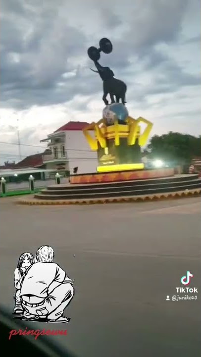 indah nya kota pringsewu lampung