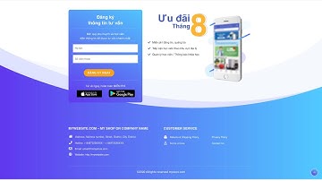 Mẫu Website Giới Thiệu App Mobile Chuẩn UI/UX – Full Source Code Giá Rẻ