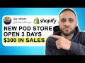 Simple strategy that made me 300 in print on demand sales on a new store