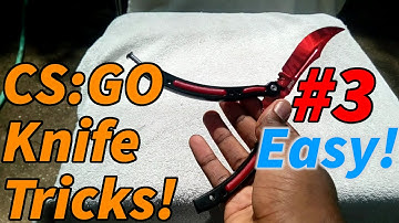 [EASY] CS:GO butterfly knife |Trick #3 Non-flashy opening (cs:go style knife deploy)