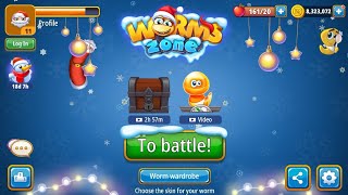 WormsZone.io Happy New Year   2023 GamePlay