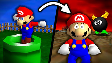 Super Mario 64 BUT the Warps are RANDOM